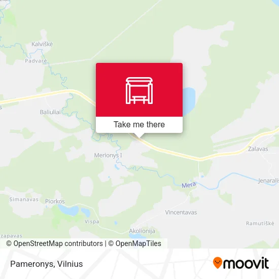 Карта Pameronys