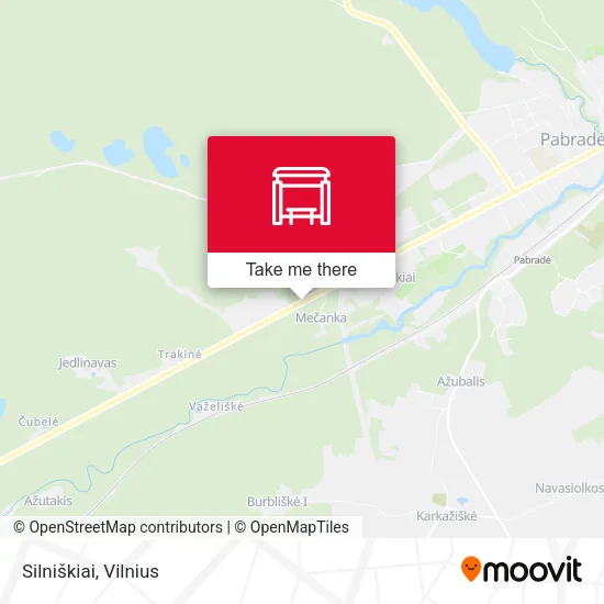 Карта Silniškiai