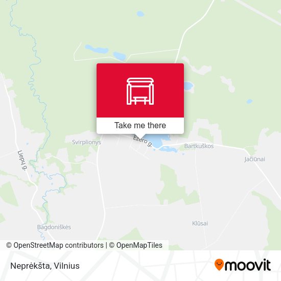 Карта Neprėkšta
