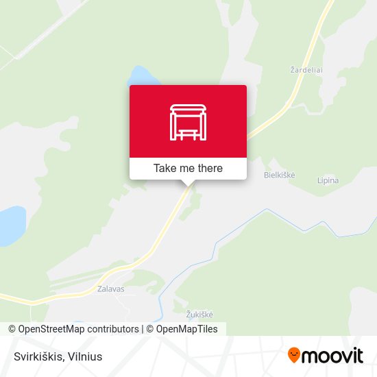 Карта Svirkiškis