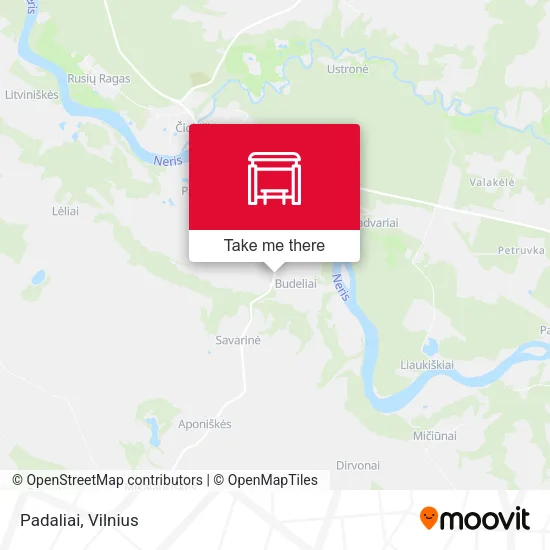 Карта Padaliai