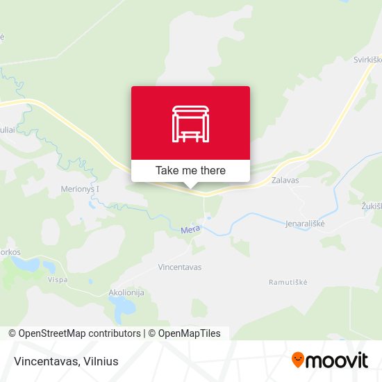 Карта Vincentavas