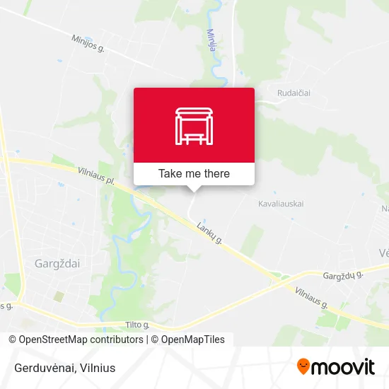 Карта Gerduvėnai