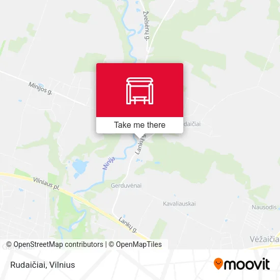 Карта Rudaičiai