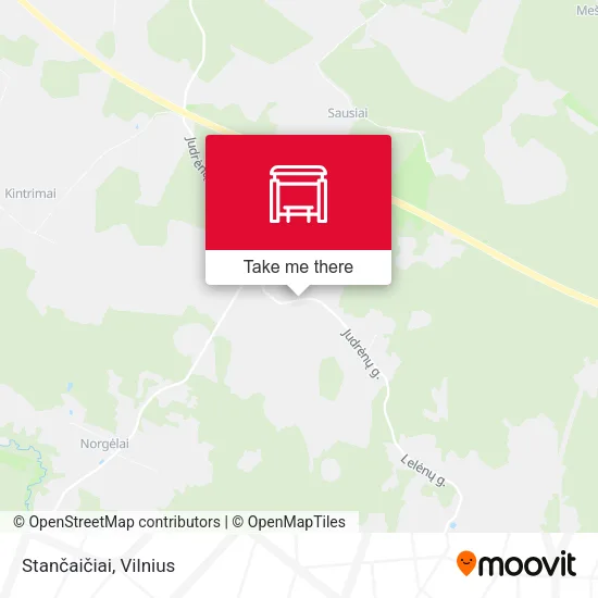 Карта Stančaičiai