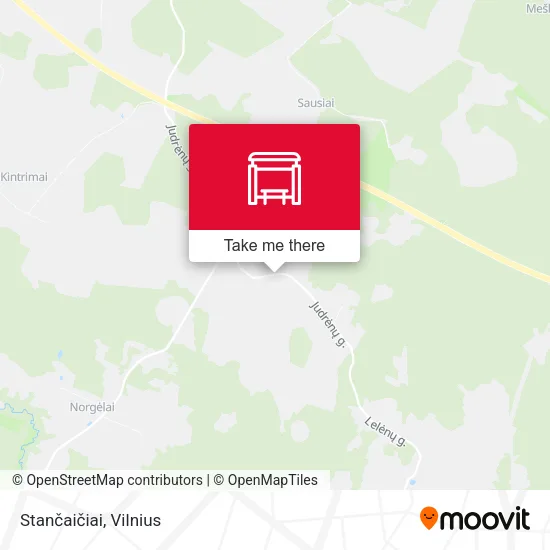 Карта Stančaičiai