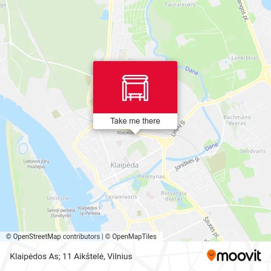 Карта Klaipėdos As; 11 Aikštelė