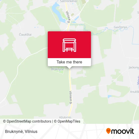 Bruknynė map
