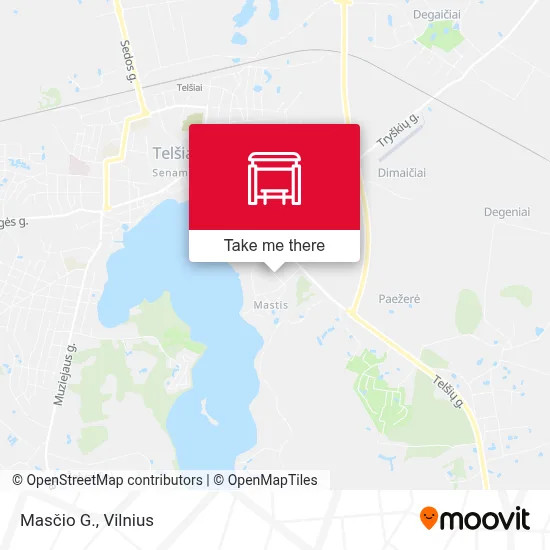 Masčio G. map