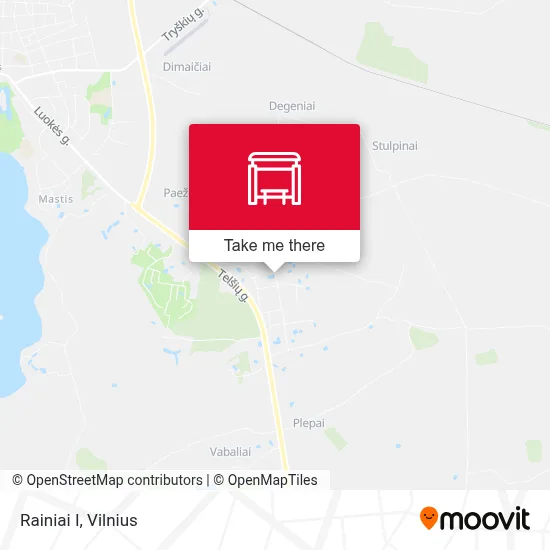 Rainiai I map