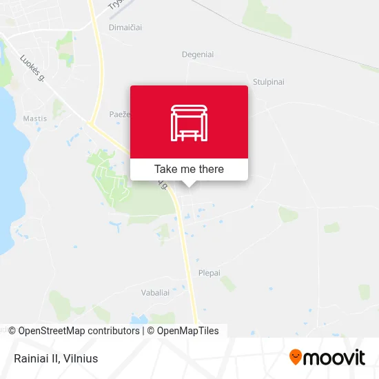 Rainiai II map
