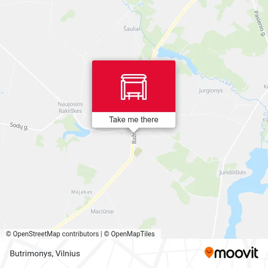 Butrimonys map