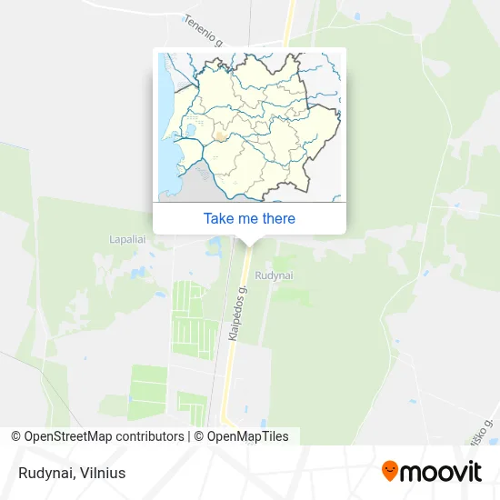 Rudynai map