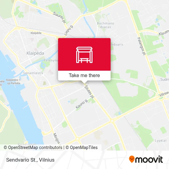 Sendvario St. map