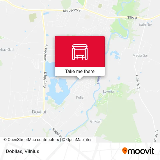 Dobilas map