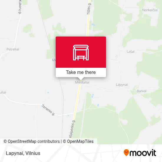 Lapynai map