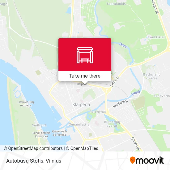 Autobusų Stotis map