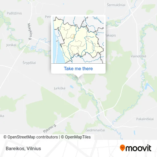 Bareikos map