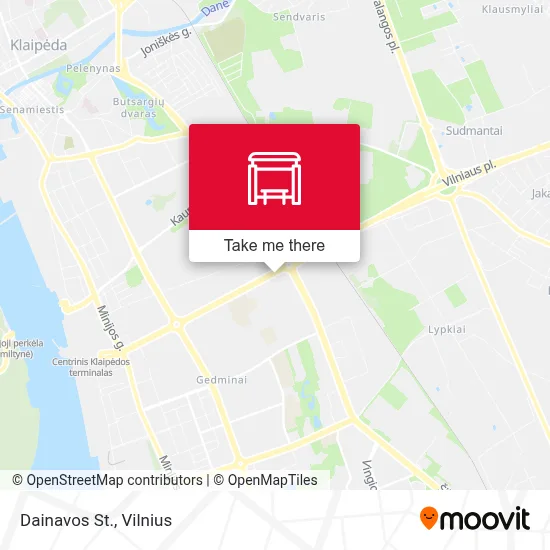 Dainavos St. map