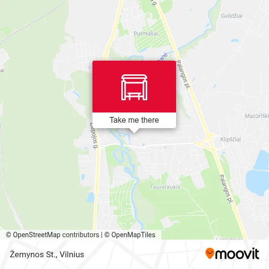 Žemynos St. map