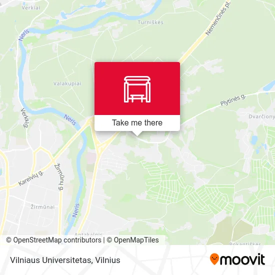 Vilniaus Universitetas map