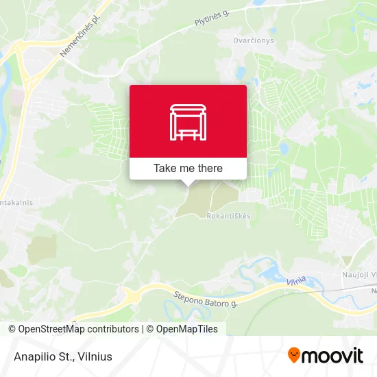 Anapilio St. map