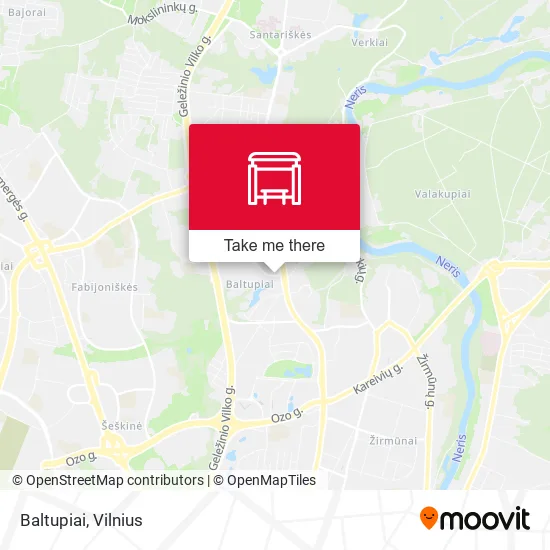 Baltupiai map