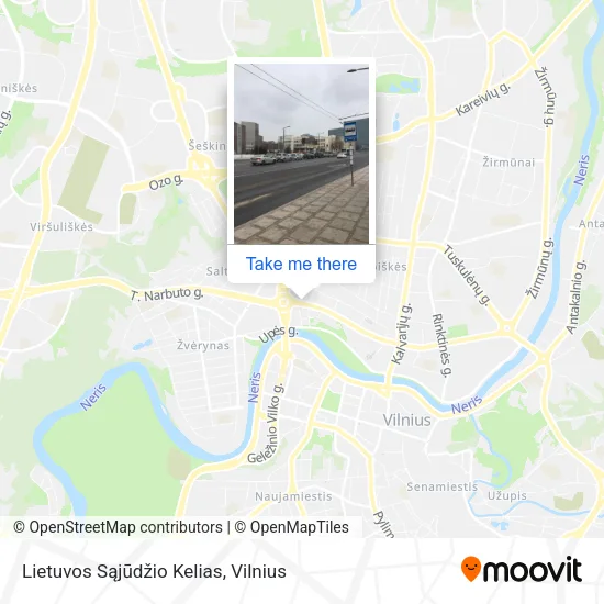 Lietuvos Sąjūdžio Kelias map
