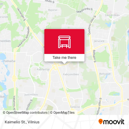 Карта Kaimelio St.
