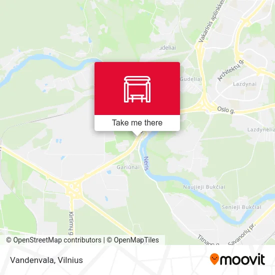 Карта Vandenvala