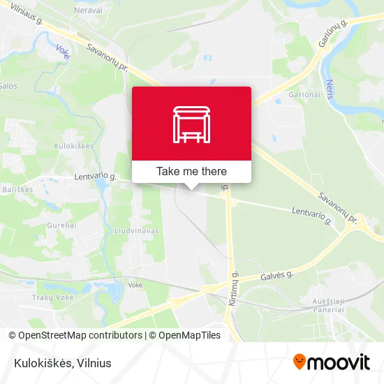 Kulokiškės map