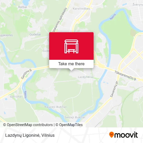 Карта Lazdynų Ligoninė