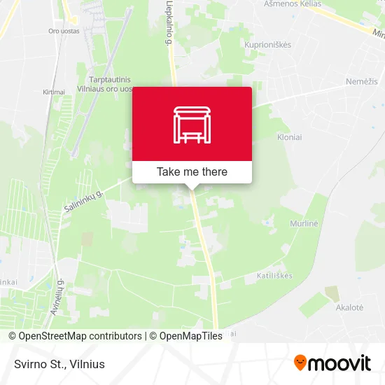 Карта Svirno St.