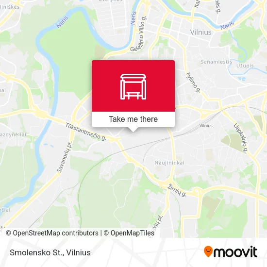 Карта Smolensko St.