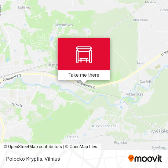 Карта Polocko Kryptis