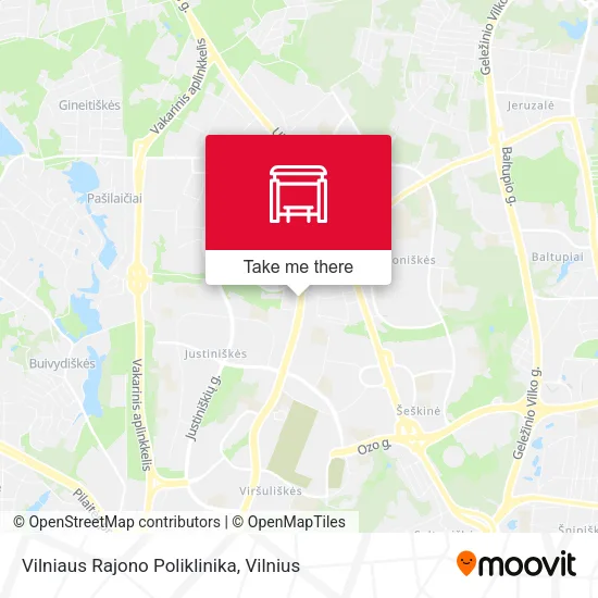 Карта Vilniaus Rajono Poliklinika
