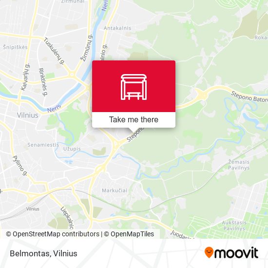 Belmontas map