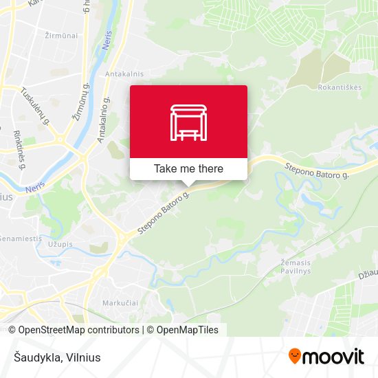 Карта Šaudykla