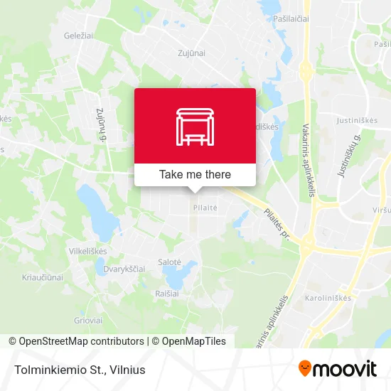 Карта Tolminkiemio St.