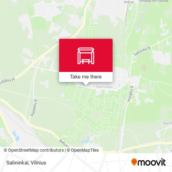 Карта Salininkai