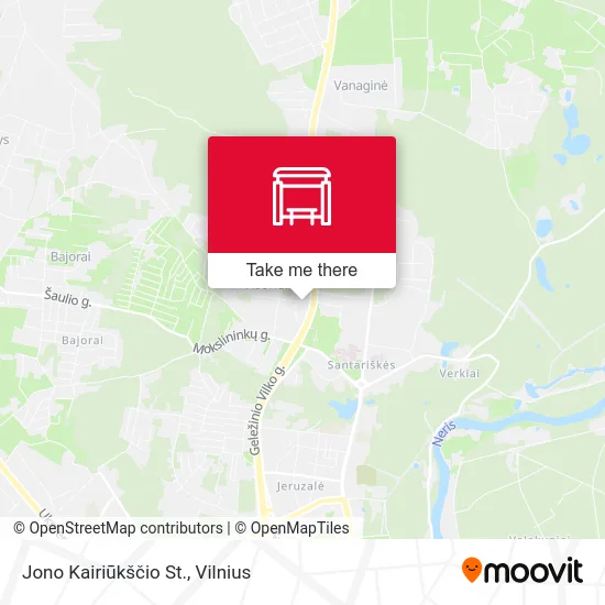 Jono Kairiūkščio St. map