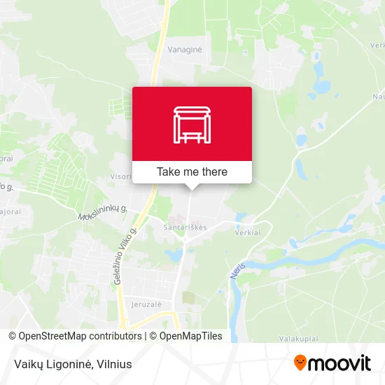 Vaikų Ligoninė map