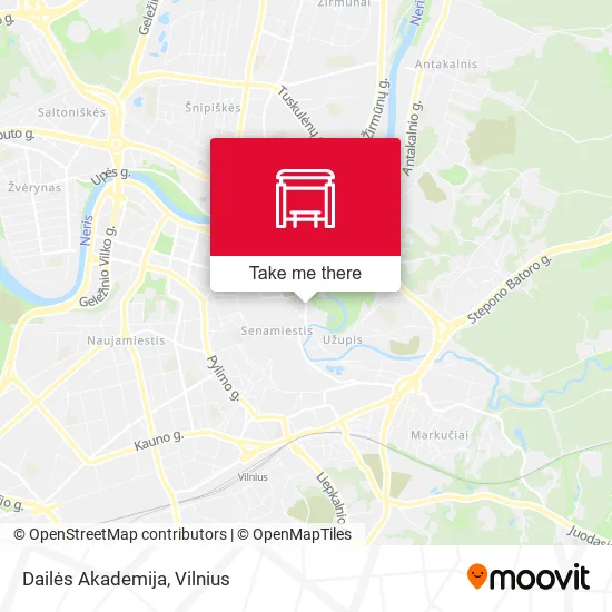 Dailės Akademija map