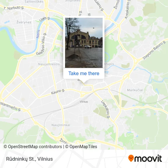 Rūdninkų St. map