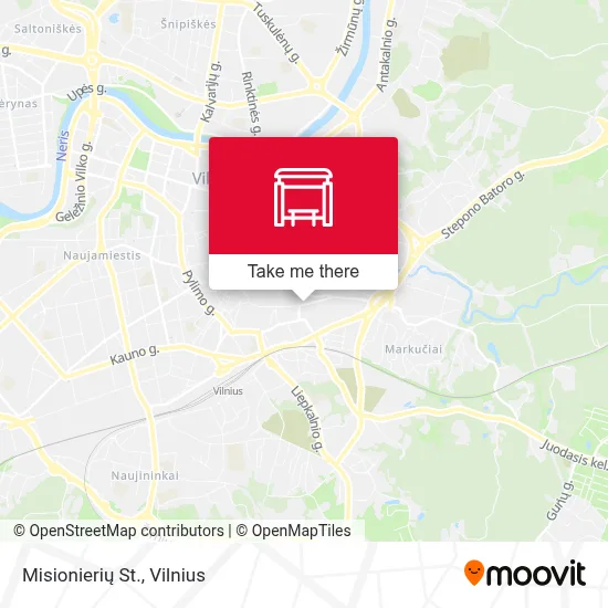 Misionierių St. map