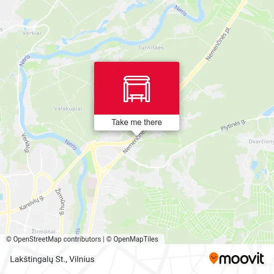 Lakštingalų St. map