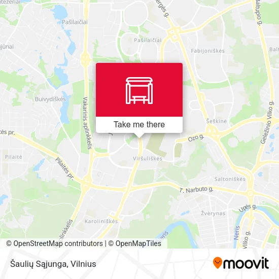 Šaulių Sąjunga map