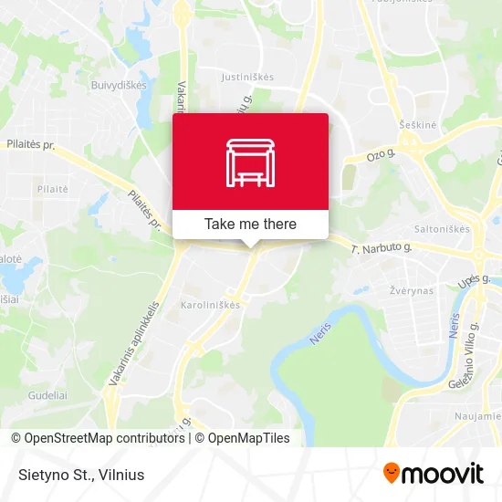 Карта Sietyno St.