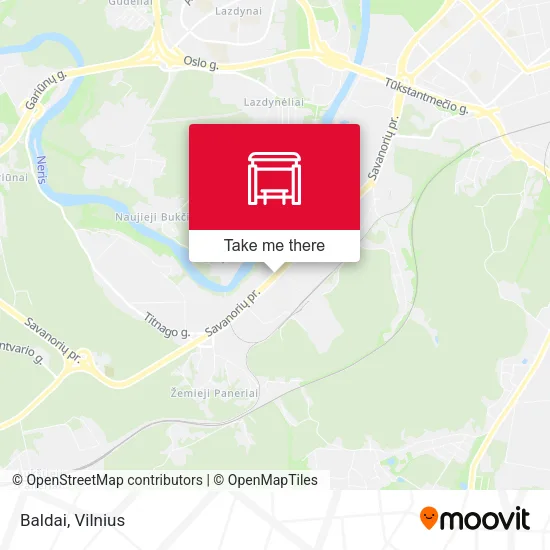 Карта Baldai