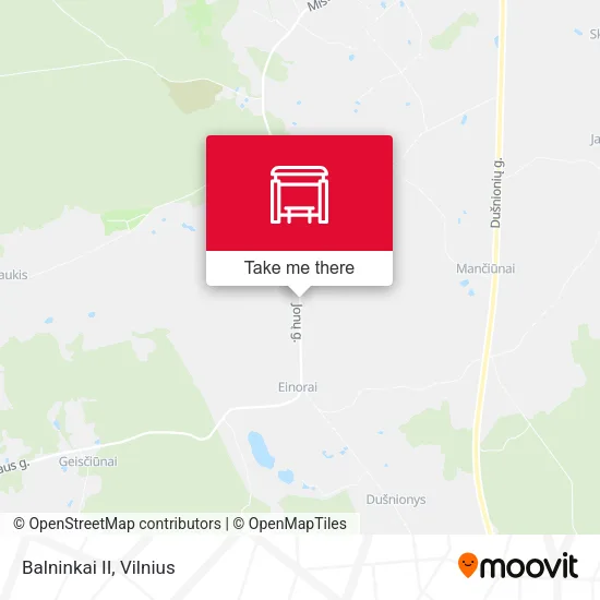 Карта Balninkai II